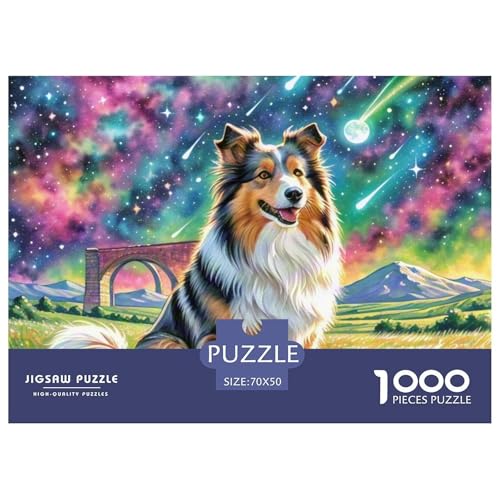 Shetlandsherhund 1000 Piece Puzzle Puzzle for Men and Women Haustierhund Puzzle Games for The Whole Family Colourful Toy for Children from 8-12 Years for Children from 14 Years70x50cm/1000pcs Shetlandsherhund 1000 Piece Puzzle Puzzle for Men and Women Haustierhund Puzzle Games for The Whole Family Colourful Toy for Children from 8-12 Years for Children from 14 Years70x50cm/1000pcs von JCOUSDAEO