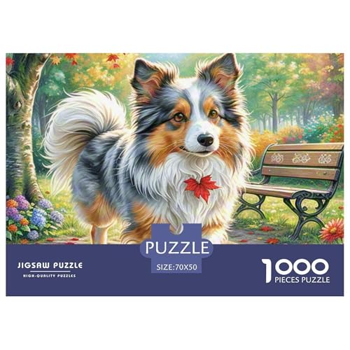 Shetlandsherhund 1000 Piece Puzzle Puzzle for Men and Women Haustierhund Puzzle Games for The Whole for Women, Gifts for Men for Children from 14 Years70x50cm/1000pcs Shetlandsherhund 1000 Piece Puzzle Puzzle for Men and Women Haustierhund Puzzle Games for The Whole for Women, Gifts for Men for Children from 14 Years70x50cm/1000pcs von JCOUSDAEO
