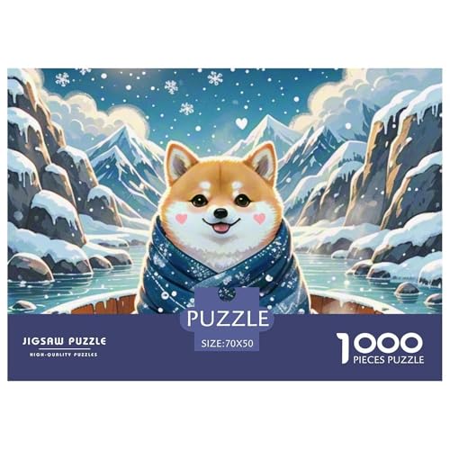Shiba Inu Puzzle 1000 Pieces A Challenging Puzzle Süße Haustiere Puzzles for Adults Educational Game Challenge Toy Gifts for Women, Gifts for Men for Older Children70x50cm/1000pcs Shiba Inu Puzzle 1000 Pieces A Challenging Puzzle Süße Haustiere Puzzles for Adults Educational Game Challenge Toy Gifts for Women, Gifts for Men for Older Children70x50cm/1000pcs von JCOUSDAEO