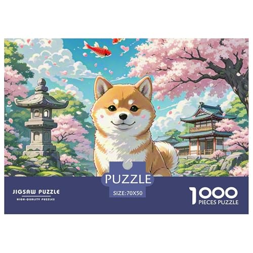 Shiba Inu Puzzle 1000 Pieces A Challenging Puzzle Süße Haustiere Puzzles for Adults and Children Gifts for Women, Gifts for Men for Children from 14 Years70x50cm/1000pcs Shiba Inu Puzzle 1000 Pieces A Challenging Puzzle Süße Haustiere Puzzles for Adults and Children Gifts for Women, Gifts for Men for Children from 14 Years70x50cm/1000pcs von JCOUSDAEO