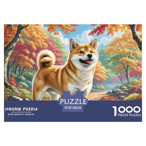 Shiba Inu Puzzle 1000 Pieces Puzzle for Men and Women Süße Haustiere Puzzle Games for The Whole for Women, Gifts for Men for Children from 14 Years38x26cm/1000pcs Shiba Inu Puzzle 1000 Pieces Puzzle for Men and Women Süße Haustiere Puzzle Games for The Whole for Women, Gifts for Men for Children from 14 Years38x26cm/1000pcs von JCOUSDAEO
