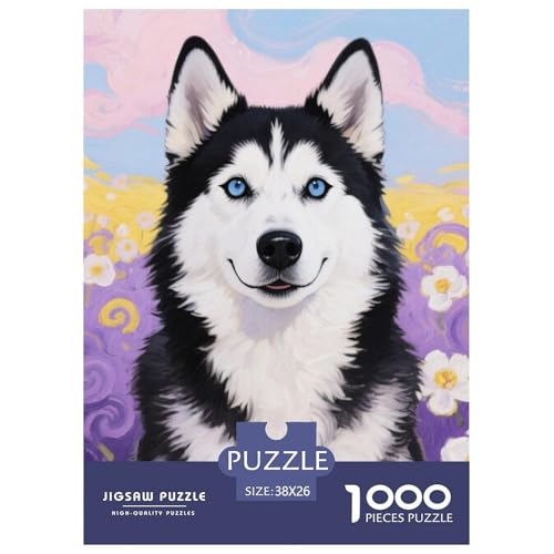 Sibirischer Husky 1000 Piece Puzzle A Challenging Puzzle Haustier Hund Puzzles for Adults and Children Colourful Toy for Children from 8-12 Years for Older Children38x26cm/1000pcs Sibirischer Husky 1000 Piece Puzzle A Challenging Puzzle Haustier Hund Puzzles for Adults and Children Colourful Toy for Children from 8-12 Years for Older Children38x26cm/1000pcs von JCOUSDAEO