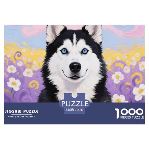 Sibirischer Husky 1000 Piece Puzzle Puzzle for Men and Women Haustier Hund Puzzle Games for The Whole Family Colourful Toy for Children from 8-12 Years for Children from 14 Years38x26cm/1000pcs Sibirischer Husky 1000 Piece Puzzle Puzzle for Men and Women Haustier Hund Puzzle Games for The Whole Family Colourful Toy for Children from 8-12 Years for Children from 14 Years38x26cm/1000pcs von JCOUSDAEO