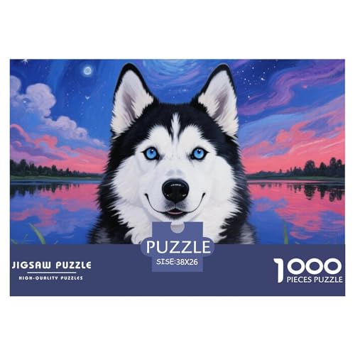 Sibirischer Husky 1000 Piece Puzzle Puzzle for Men and Women Haustier Hund Puzzle Games for The Whole Family Colourful Toy for Children from 8-12 Years for Older Children38x26cm/1000pcs Sibirischer Husky 1000 Piece Puzzle Puzzle for Men and Women Haustier Hund Puzzle Games for The Whole Family Colourful Toy for Children from 8-12 Years for Older Children38x26cm/1000pcs von JCOUSDAEO