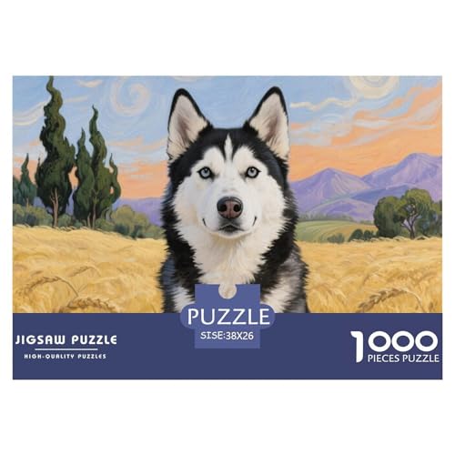 Sibirischer Husky Puzzle for Adults 1000 Pieces A Challenging Puzzle Haustier Hund Puzzle Games for The Whole for Women, Gifts for Men for Children from 14 Years38x26cm/1000pcs Sibirischer Husky Puzzle for Adults 1000 Pieces A Challenging Puzzle Haustier Hund Puzzle Games for The Whole for Women, Gifts for Men for Children from 14 Years38x26cm/1000pcs von JCOUSDAEO