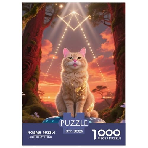 Singapur Puzzle 1000 Pieces Puzzle for Men and Women Niedliche Katze Puzzles for Adults Educational Game Challenge Toy Gifts for Women, Gifts for Men for Children from 14 Years38x26cm/1000pcs von JCOUSDAEO