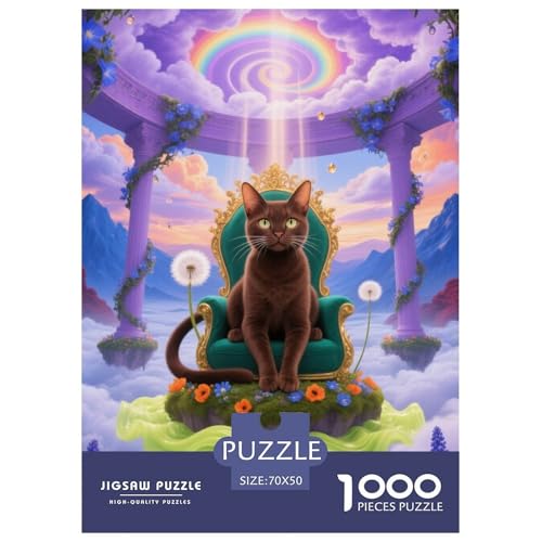 Somalische Katze Puzzle for Adults 1000 Pieces A Challenging Puzzle Niedliche Katze Puzzle Games for The Whole for Women, Gifts for Men for Older Children70x50cm/1000pcs Somalische Katze Puzzle for Adults 1000 Pieces A Challenging Puzzle Niedliche Katze Puzzle Games for The Whole for Women, Gifts for Men for Older Children70x50cm/1000pcs von JCOUSDAEO