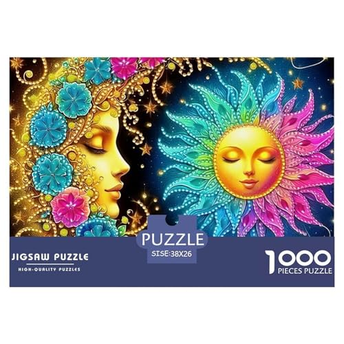 Sonne und Mond 1000-teilige Puzzles EIN Herausforderndes Rätsel, Herrlicher Himmel Puzzles Für Erwachsene Lernspiel Herausforderungsspielzeug Erwachsenenpuzzle Ab 14 Jahren38x26cm/1000pcs Sonne und Mond 1000-teilige Puzzles EIN Herausforderndes Rätsel, Herrlicher Himmel Puzzles Für Erwachsene Lernspiel Herausforderungsspielzeug Erwachsenenpuzzle Ab 14 Jahren38x26cm/1000pcs von JCOUSDAEO