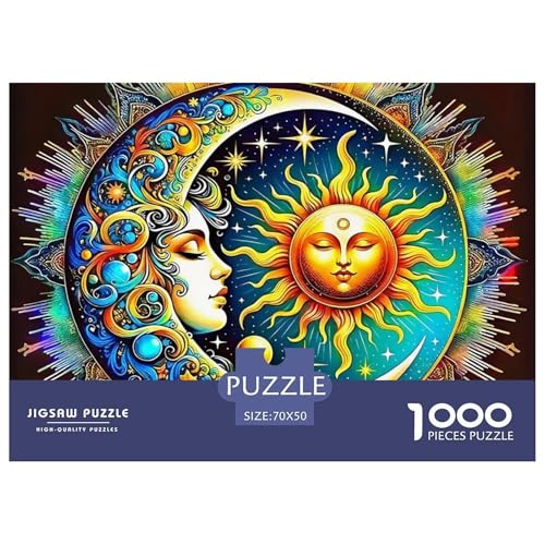 Sonne und Mond Puzzle 1000 Teile EIN Herausforderndes Rätsel, Herrlicher Himmel Puzzles Für Erwachsene Lernspiel Erwachsenenpuzzle Ab 14 Jahren70x50cm/1000pcs Sonne und Mond Puzzle 1000 Teile EIN Herausforderndes Rätsel, Herrlicher Himmel Puzzles Für Erwachsene Lernspiel Erwachsenenpuzzle Ab 14 Jahren70x50cm/1000pcs von JCOUSDAEO