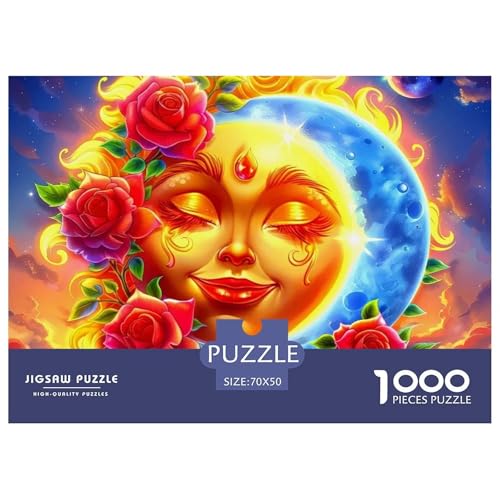 Sonne und Mond Puzzle 1000 Teile Farbenfrohes Puzzle Für Erwachsene Und Kinder Herrlicher Himmel Geschicklichkeitsspiel Für Die Ganze Familie,1000-teilige Puzzles70x50cm/1000pcs Sonne und Mond Puzzle 1000 Teile Farbenfrohes Puzzle Für Erwachsene Und Kinder Herrlicher Himmel Geschicklichkeitsspiel Für Die Ganze Familie,1000-teilige Puzzles70x50cm/1000pcs von JCOUSDAEO