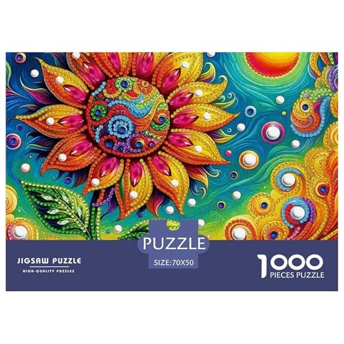 Sonnenblumen 1000 Teile Puzzle EIN Herausforderndes Rätsel, Beautiful Flower Geschenke Für Frauen,Geschenke Für Männer 1000-teilige Puzzles Kinder70x50cm/1000pcs Sonnenblumen 1000 Teile Puzzle EIN Herausforderndes Rätsel, Beautiful Flower Geschenke Für Frauen,Geschenke Für Männer 1000-teilige Puzzles Kinder70x50cm/1000pcs von JCOUSDAEO