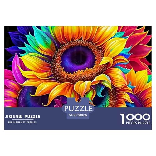 Sonnenblumen 1000 Teile Puzzle EIN Herausforderndes Rätsel, Beautiful Flower Geschicklichkeitsspiel Für Die Ganze Familie, 1000-teilige Puzzles Kinder38x26cm/1000pcs Sonnenblumen 1000 Teile Puzzle EIN Herausforderndes Rätsel, Beautiful Flower Geschicklichkeitsspiel Für Die Ganze Familie, 1000-teilige Puzzles Kinder38x26cm/1000pcs von JCOUSDAEO