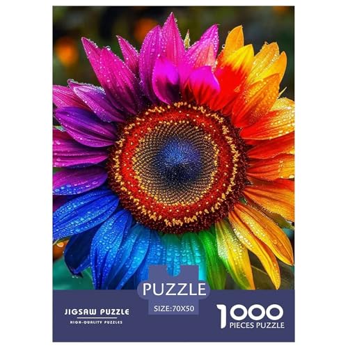 Sonnenblumen 1000 Teile Puzzle EIN Herausforderndes Rätsel, Beautiful Flower Geschicklichkeitsspiel Für Die Ganze Familie, 1000-teilige Puzzles Kinder70x50cm/1000pcs Sonnenblumen 1000 Teile Puzzle EIN Herausforderndes Rätsel, Beautiful Flower Geschicklichkeitsspiel Für Die Ganze Familie, 1000-teilige Puzzles Kinder70x50cm/1000pcs von JCOUSDAEO