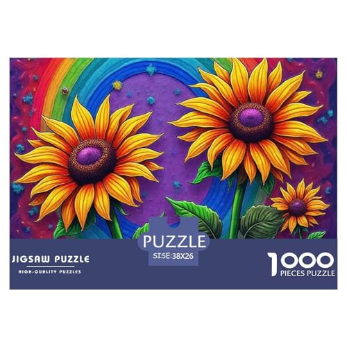 Sonnenblumen 1000 Teile Puzzle EIN Herausforderndes Rätsel, Beautiful Flower Puzzles Für Erwachsene Lernspiel Herausforderungsspielzeug 1000-teilige Puzzles Kinder38x26cm/1000pcs Sonnenblumen 1000 Teile Puzzle EIN Herausforderndes Rätsel, Beautiful Flower Puzzles Für Erwachsene Lernspiel Herausforderungsspielzeug 1000-teilige Puzzles Kinder38x26cm/1000pcs von JCOUSDAEO