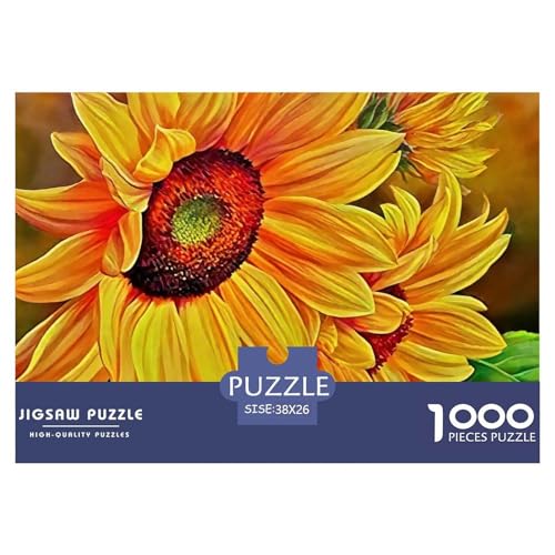 Sonnenblumen 1000 Teile Puzzle EIN Herausforderndes Rätsel, Beautiful Flower Puzzles Für Erwachsene Lernspiel Herausforderungsspielzeug Erwachsenenpuzzle 38x26cm/1000pcs Sonnenblumen 1000 Teile Puzzle EIN Herausforderndes Rätsel, Beautiful Flower Puzzles Für Erwachsene Lernspiel Herausforderungsspielzeug Erwachsenenpuzzle 38x26cm/1000pcs von JCOUSDAEO
