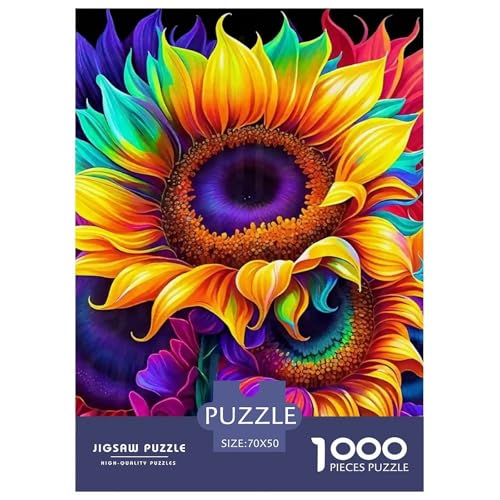 Sonnenblumen 1000 Teile Puzzle EIN Herausforderndes Rätsel, Beautiful Flower Puzzles Für Erwachsene Lernspiel Herausforderungsspielzeug Erwachsenenpuzzle 70x50cm/1000pcs Sonnenblumen 1000 Teile Puzzle EIN Herausforderndes Rätsel, Beautiful Flower Puzzles Für Erwachsene Lernspiel Herausforderungsspielzeug Erwachsenenpuzzle 70x50cm/1000pcs von JCOUSDAEO