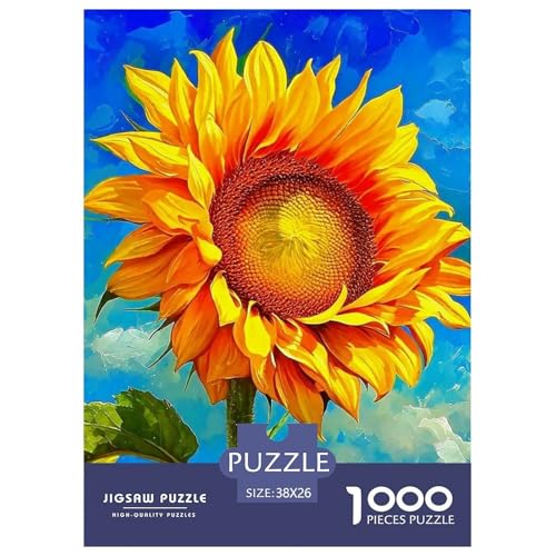 Sonnenblumen 1000 Teile Puzzle Farbenfrohes Puzzle Für Erwachsene Und Kinder Beautiful Flower Geschicklichkeitsspiel Für Die Ganze Familie, 1000-teilige Puzzles38x26cm/1000pcs Sonnenblumen 1000 Teile Puzzle Farbenfrohes Puzzle Für Erwachsene Und Kinder Beautiful Flower Geschicklichkeitsspiel Für Die Ganze Familie, 1000-teilige Puzzles38x26cm/1000pcs von JCOUSDAEO