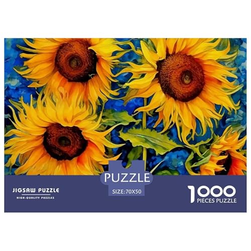 Sonnenblumen 1000 Teile Puzzle Farbenfrohes Puzzle Für Erwachsene Und Kinder Beautiful Flower Puzzles Für Erwachsene Lernspiel Herausforderungsspielzeug Erwachsenenpuzzle 70x50cm/1000pcs Sonnenblumen 1000 Teile Puzzle Farbenfrohes Puzzle Für Erwachsene Und Kinder Beautiful Flower Puzzles Für Erwachsene Lernspiel Herausforderungsspielzeug Erwachsenenpuzzle 70x50cm/1000pcs von JCOUSDAEO