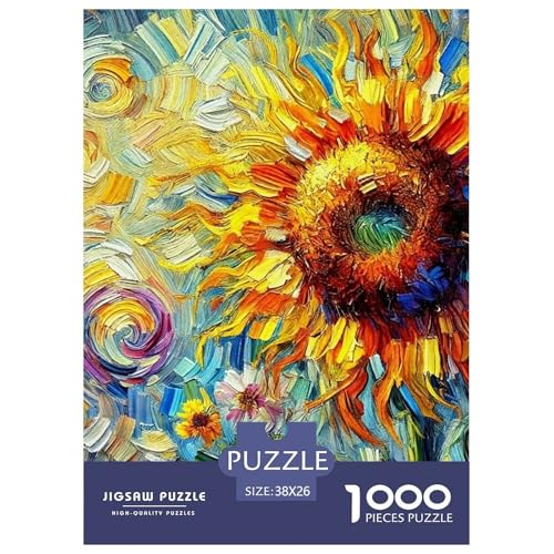 Sonnenblumen 1000-teilige Puzzles EIN Herausforderndes Rätsel, Beautiful Flower Puzzles Für Erwachsene Lernspiel Herausforderungsspielzeug Kinder38x26cm/1000pcs Sonnenblumen 1000-teilige Puzzles EIN Herausforderndes Rätsel, Beautiful Flower Puzzles Für Erwachsene Lernspiel Herausforderungsspielzeug Kinder38x26cm/1000pcs von JCOUSDAEO