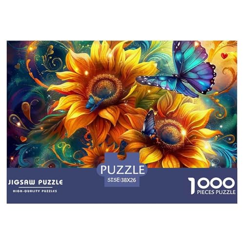 Sonnenblumen 1000-teilige Puzzles EIN Herausforderndes Rätsel, Beautiful Flower Puzzles Für Erwachsene Lernspiel Herausforderungsspielzeug Kinder38x26cm/1000pcs Sonnenblumen 1000-teilige Puzzles EIN Herausforderndes Rätsel, Beautiful Flower Puzzles Für Erwachsene Lernspiel Herausforderungsspielzeug Kinder38x26cm/1000pcs von JCOUSDAEO