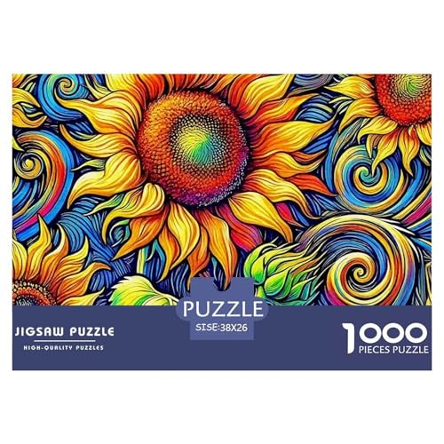 Sonnenblumen 1000-teilige Puzzles Farbenfrohes Puzzle Für Erwachsene Und Kinder Beautiful Flower Puzzles Für Erwachsene Lernspiel Herausforderungsspielzeug38x26cm/1000pcs Sonnenblumen 1000-teilige Puzzles Farbenfrohes Puzzle Für Erwachsene Und Kinder Beautiful Flower Puzzles Für Erwachsene Lernspiel Herausforderungsspielzeug38x26cm/1000pcs von JCOUSDAEO