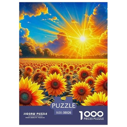 Sonnenblumen 1000-teilige Puzzles Farbenfrohes Puzzle Für Erwachsene Und Kinder Beautiful Flower Puzzles Für Erwachsene Lernspiel Herausforderungsspielzeug38x26cm/1000pcs Sonnenblumen 1000-teilige Puzzles Farbenfrohes Puzzle Für Erwachsene Und Kinder Beautiful Flower Puzzles Für Erwachsene Lernspiel Herausforderungsspielzeug38x26cm/1000pcs von JCOUSDAEO
