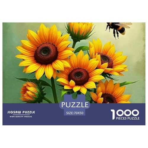 Sonnenblumen 1000-teilige Puzzles Farbenfrohes Puzzle Für Erwachsene Und Kinder Beautiful Flower Puzzles Für Erwachsene Lernspiel Herausforderungsspielzeug70x50cm/1000pcs Sonnenblumen 1000-teilige Puzzles Farbenfrohes Puzzle Für Erwachsene Und Kinder Beautiful Flower Puzzles Für Erwachsene Lernspiel Herausforderungsspielzeug70x50cm/1000pcs von JCOUSDAEO