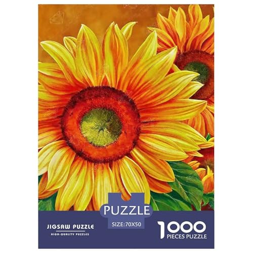 Sonnenblumen Puzzle 1000 Teile EIN Herausforderndes Rätsel, Beautiful Flower Geschicklichkeitsspiel Für Die Ganze Familie, 1000-teilige Puzzles Kinder70x50cm/1000pcs Sonnenblumen Puzzle 1000 Teile EIN Herausforderndes Rätsel, Beautiful Flower Geschicklichkeitsspiel Für Die Ganze Familie, 1000-teilige Puzzles Kinder70x50cm/1000pcs von JCOUSDAEO