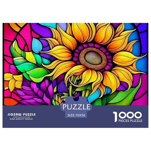 Sonnenblumen Puzzle 1000 Teile EIN Herausforderndes Rätsel, Beautiful Flower Puzzles Für Erwachsene Lernspiel Herausforderungsspielzeug 1000-teilige Puzzles Kinder70x50cm/1000pcs Sonnenblumen Puzzle 1000 Teile EIN Herausforderndes Rätsel, Beautiful Flower Puzzles Für Erwachsene Lernspiel Herausforderungsspielzeug 1000-teilige Puzzles Kinder70x50cm/1000pcs von JCOUSDAEO