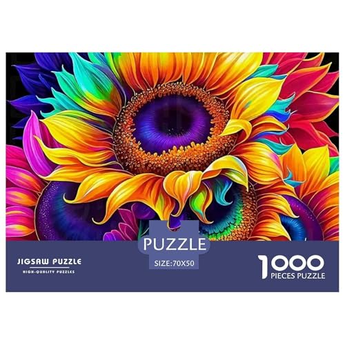 Sonnenblumen Puzzle 1000 Teile EIN Herausforderndes Rätsel, Beautiful Flower Puzzles Für Erwachsene Lernspiel Herausforderungsspielzeug 1000-teilige Puzzles Kinder70x50cm/1000pcs Sonnenblumen Puzzle 1000 Teile EIN Herausforderndes Rätsel, Beautiful Flower Puzzles Für Erwachsene Lernspiel Herausforderungsspielzeug 1000-teilige Puzzles Kinder70x50cm/1000pcs von JCOUSDAEO