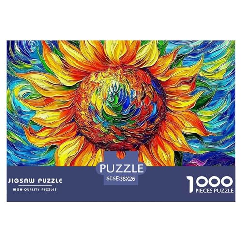 Sonnenblumen Puzzle 1000 Teile EIN Herausforderndes Rätsel, Beautiful Flower Puzzles Für Erwachsene Lernspiel Herausforderungsspielzeug Erwachsenenpuzzle 38x26cm/1000pcs Sonnenblumen Puzzle 1000 Teile EIN Herausforderndes Rätsel, Beautiful Flower Puzzles Für Erwachsene Lernspiel Herausforderungsspielzeug Erwachsenenpuzzle 38x26cm/1000pcs von JCOUSDAEO