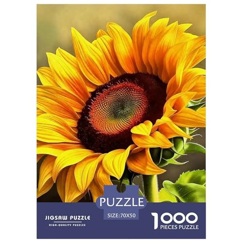 Sonnenblumen Puzzle 1000 Teile Farbenfrohes Puzzle Für Erwachsene Und Kinder Beautiful Flower Geschenke Für Frauen,Geschenke Für Männer 1000-teilige Puzzles70x50cm/1000pcs Sonnenblumen Puzzle 1000 Teile Farbenfrohes Puzzle Für Erwachsene Und Kinder Beautiful Flower Geschenke Für Frauen,Geschenke Für Männer 1000-teilige Puzzles70x50cm/1000pcs von JCOUSDAEO