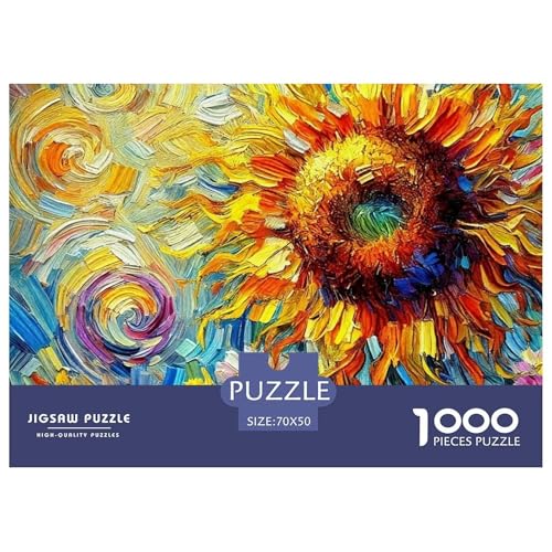 Sonnenblumen Puzzle 1000 Teile Farbenfrohes Puzzle Für Erwachsene Und Kinder Beautiful Flower Geschicklichkeitsspiel Für Die Ganze Familie, 1000-teilige Puzzles70x50cm/1000pcs Sonnenblumen Puzzle 1000 Teile Farbenfrohes Puzzle Für Erwachsene Und Kinder Beautiful Flower Geschicklichkeitsspiel Für Die Ganze Familie, 1000-teilige Puzzles70x50cm/1000pcs von JCOUSDAEO