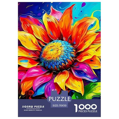 Sonnenblumen Puzzle 1000 Teile Klassische Puzzles Schwer Für Erwachsene Und Kinder Beautiful Flower Geschicklichkeitsspiel Für Die Ganze Familie, 1000-teilige Puzzles70x50cm/1000pcs Sonnenblumen Puzzle 1000 Teile Klassische Puzzles Schwer Für Erwachsene Und Kinder Beautiful Flower Geschicklichkeitsspiel Für Die Ganze Familie, 1000-teilige Puzzles70x50cm/1000pcs von JCOUSDAEO