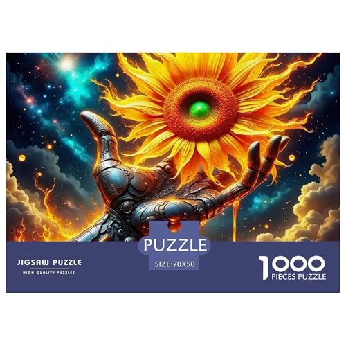 Sonnenblumen Puzzle 1000 Teile Klassische Puzzles Schwer Für Erwachsene Und Kinder Beautiful Flower Puzzles Für Erwachsene Lernspiel Herausforderungsspielzeug 1000-teilige Puzzles70x50cm/1000pcs Sonnenblumen Puzzle 1000 Teile Klassische Puzzles Schwer Für Erwachsene Und Kinder Beautiful Flower Puzzles Für Erwachsene Lernspiel Herausforderungsspielzeug 1000-teilige Puzzles70x50cm/1000pcs von JCOUSDAEO