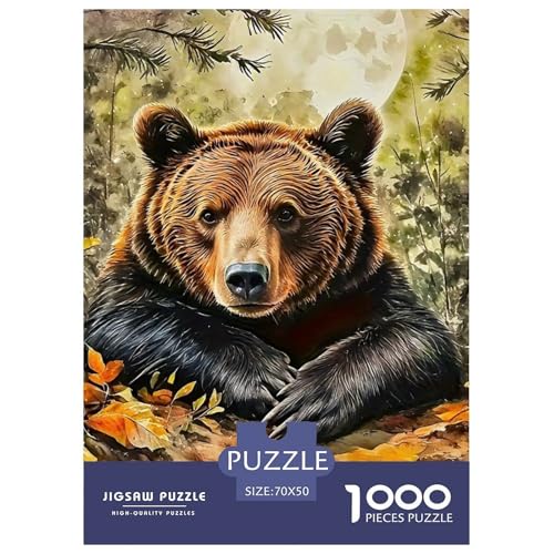 Süsser Kleiner Bär Puzzle 1000 Pieces A Challenging Puzzle Süße Tiere Puzzles for Adults Educational Game Challenge Toy Colourful Toy for Children from 8-12 Years for Children from 14 Years70x50cm/100 Süsser Kleiner Bär Puzzle 1000 Pieces A Challenging Puzzle Süße Tiere Puzzles for Adults Educational Game Challenge Toy Colourful Toy for Children from 8-12 Years for Children from 14 Years70x50cm/100 von JCOUSDAEO