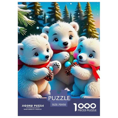 Süsser Kleiner Bär Puzzle 1000 Pieces A Challenging Puzzle Süße Tiere Puzzles for Adults Educational Game Challenge Toy Colourful Toy for Children from 8-12 Years for Children from 14 Years70x50cm/100 Süsser Kleiner Bär Puzzle 1000 Pieces A Challenging Puzzle Süße Tiere Puzzles for Adults Educational Game Challenge Toy Colourful Toy for Children from 8-12 Years for Children from 14 Years70x50cm/100 von JCOUSDAEO