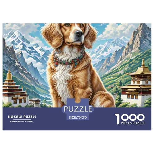 Tibetischer Spaniel 1000 Piece Puzzle Puzzle for Men and Women Haustierhund Puzzle Games for The Whole for Women, Gifts for Men for Children from 14 Years70x50cm/1000pcs Tibetischer Spaniel 1000 Piece Puzzle Puzzle for Men and Women Haustierhund Puzzle Games for The Whole for Women, Gifts for Men for Children from 14 Years70x50cm/1000pcs von JCOUSDAEO