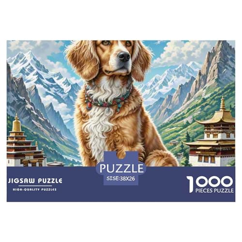 Tibetischer Spaniel 1000 Piece Puzzle Puzzle for Men and Women Haustierhund Puzzles for Adults Educational Game Challenge Toy Gifts for Women, Gifts for Men for Older Children38x26cm/1000pcs Tibetischer Spaniel 1000 Piece Puzzle Puzzle for Men and Women Haustierhund Puzzles for Adults Educational Game Challenge Toy Gifts for Women, Gifts for Men for Older Children38x26cm/1000pcs von JCOUSDAEO