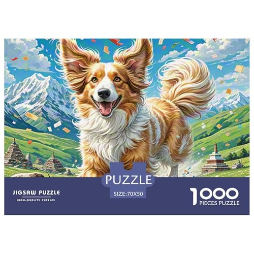 Tibetischer Spaniel Puzzle 1000 Pieces A Challenging Puzzle Haustierhund Puzzle Games for The Whole for Women, Gifts for Men for Older Children70x50cm/1000pcs Tibetischer Spaniel Puzzle 1000 Pieces A Challenging Puzzle Haustierhund Puzzle Games for The Whole for Women, Gifts for Men for Older Children70x50cm/1000pcs von JCOUSDAEO