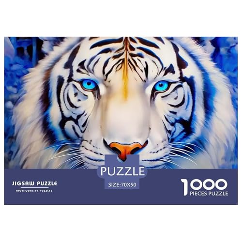 Tiger 1000 Piece Puzzle A Challenging Puzzle Tier Puzzle Games for The Whole for Women, Gifts for Men for Older Children70x50cm/1000pcs Tiger 1000 Piece Puzzle A Challenging Puzzle Tier Puzzle Games for The Whole for Women, Gifts for Men for Older Children70x50cm/1000pcs von JCOUSDAEO