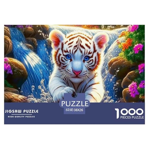 Tiger Puzzle 1000 Pieces Puzzle for Men and Women Tier Puzzles for Adults and Children Gifts for Women, Gifts for Men for Older Children38x26cm/1000pcs Tiger Puzzle 1000 Pieces Puzzle for Men and Women Tier Puzzles for Adults and Children Gifts for Women, Gifts for Men for Older Children38x26cm/1000pcs von JCOUSDAEO