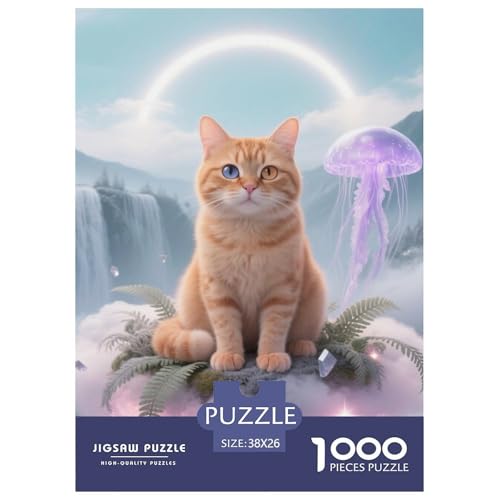 Tonkinesisch 1000 Piece Puzzle Puzzle for Men and Women Haustier Katze Puzzle Games for The Whole Family Colourful Toy for Children from 8-12 Years for Children from 14 Years38x26cm/1000pcs von JCOUSDAEO