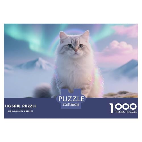 Tonkinesisch 1000 Piece Puzzle Puzzle for Men and Women Haustier Katze Puzzle Games for The Whole for Women, Gifts for Men for Children from 14 Years38x26cm/1000pcs von JCOUSDAEO