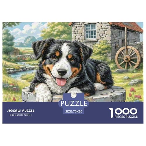 Walisischer Terrier 1000 Piece Puzzle Puzzle for Men and Women Süße Haustiere Puzzle Games for The Whole Family Colourful Toy for Children from 8-12 Years for Older Children70x50cm/1000pcs Walisischer Terrier 1000 Piece Puzzle Puzzle for Men and Women Süße Haustiere Puzzle Games for The Whole Family Colourful Toy for Children from 8-12 Years for Older Children70x50cm/1000pcs von JCOUSDAEO
