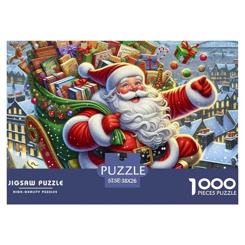 Weihnachtsmann 1000 Teile Puzzle EIN Herausforderndes Rätsel, Weihnachten Geschenke Für Frauen,Geschenke Für Männer Erwachsenenpuzzle Ab 14 Jahren38x26cm/1000pcs Weihnachtsmann 1000 Teile Puzzle EIN Herausforderndes Rätsel, Weihnachten Geschenke Für Frauen,Geschenke Für Männer Erwachsenenpuzzle Ab 14 Jahren38x26cm/1000pcs von JCOUSDAEO