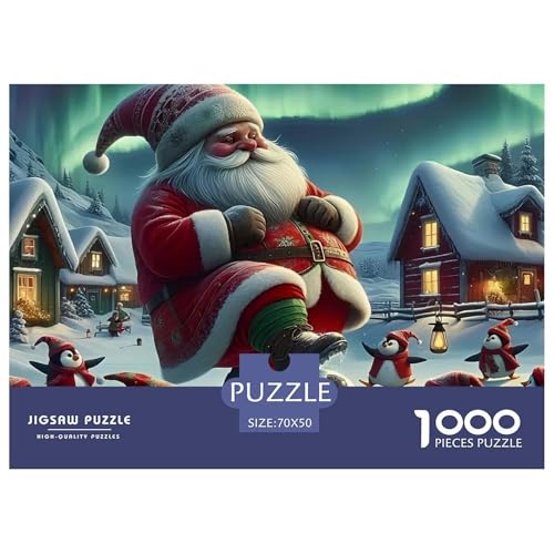 Weihnachtsmann 1000 Teile Puzzle EIN Herausforderndes Rätsel, Weihnachten Geschenke Für Frauen,Geschenke Für Männer Erwachsenenpuzzle Ab 14 Jahren70x50cm/1000pcs Weihnachtsmann 1000 Teile Puzzle EIN Herausforderndes Rätsel, Weihnachten Geschenke Für Frauen,Geschenke Für Männer Erwachsenenpuzzle Ab 14 Jahren70x50cm/1000pcs von JCOUSDAEO