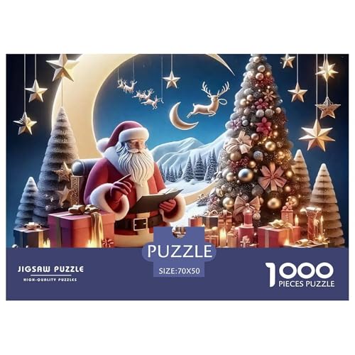 Weihnachtsmann 1000 Teile Puzzle Farbenfrohes Puzzle Für Erwachsene Und Kinder Weihnachten Puzzles Für Erwachsene Lernspiel Herausforderungsspielzeug Erwachsenenpuzzle70x50cm/1000pcs Weihnachtsmann 1000 Teile Puzzle Farbenfrohes Puzzle Für Erwachsene Und Kinder Weihnachten Puzzles Für Erwachsene Lernspiel Herausforderungsspielzeug Erwachsenenpuzzle70x50cm/1000pcs von JCOUSDAEO