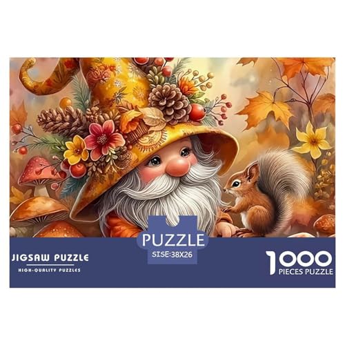 Weihnachtsmann 1000 Teile Puzzle Klassische Puzzles Schwer Für Erwachsene Und Kinder Puzzles Für Erwachsene Lernspiel 1000-teilige Puzzles38x26cm/1000pcs von JCOUSDAEO