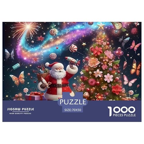 Weihnachtsmann 1000-teilige Puzzles EIN Herausforderndes Rätsel, Geschenke Für Frauen,Geschenke Für Männer Erwachsenenpuzzle Ab 14 Jahren70x50cm/1000pcs Weihnachtsmann 1000-teilige Puzzles EIN Herausforderndes Rätsel, Geschenke Für Frauen,Geschenke Für Männer Erwachsenenpuzzle Ab 14 Jahren70x50cm/1000pcs von JCOUSDAEO